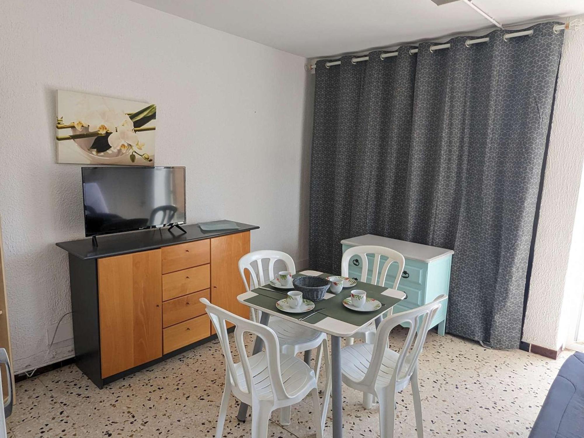 Appartement Ensoleille Avec Terrasse Et Parking, A 2 Pas De La Plage - Marseillan - Fr-1-387-169 מראה חיצוני תמונה